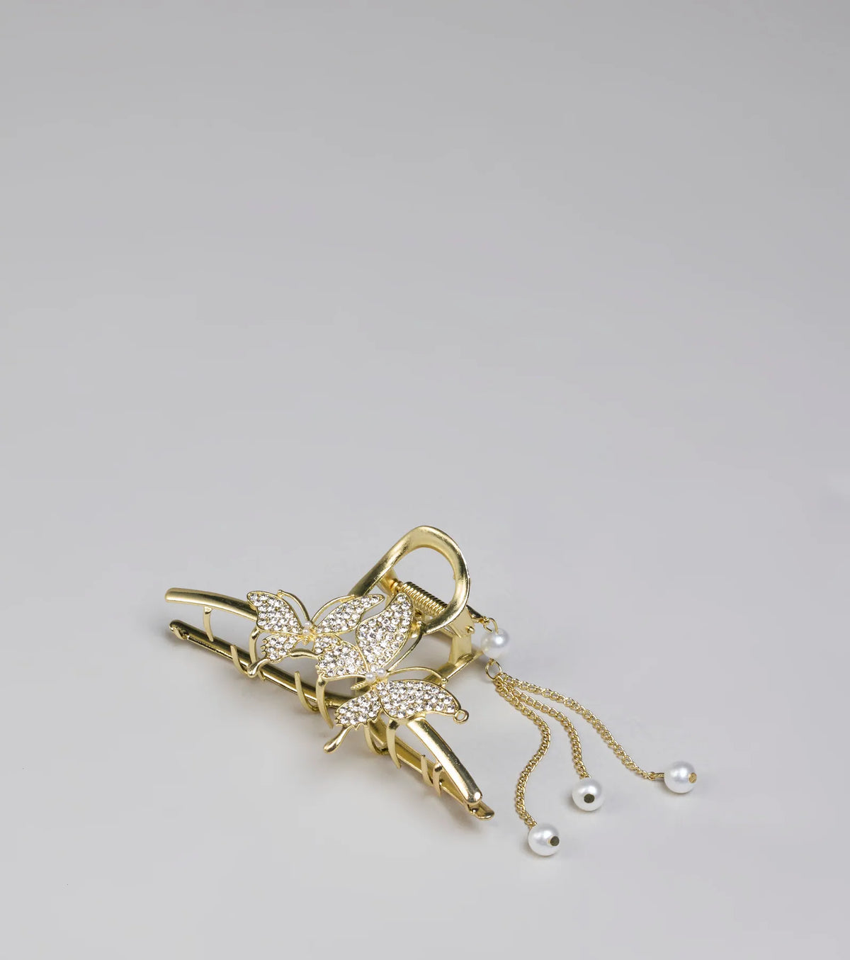 Ethereal Beauty Butterfly Fringe Claw Clip