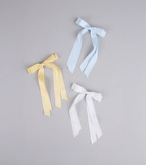 Pretty Please Hair Bow Clip Set