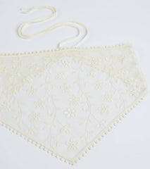 Boho Sheer Floral Bandana