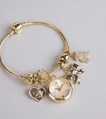 It’s Giving Timeless Charm Watch Bracelet