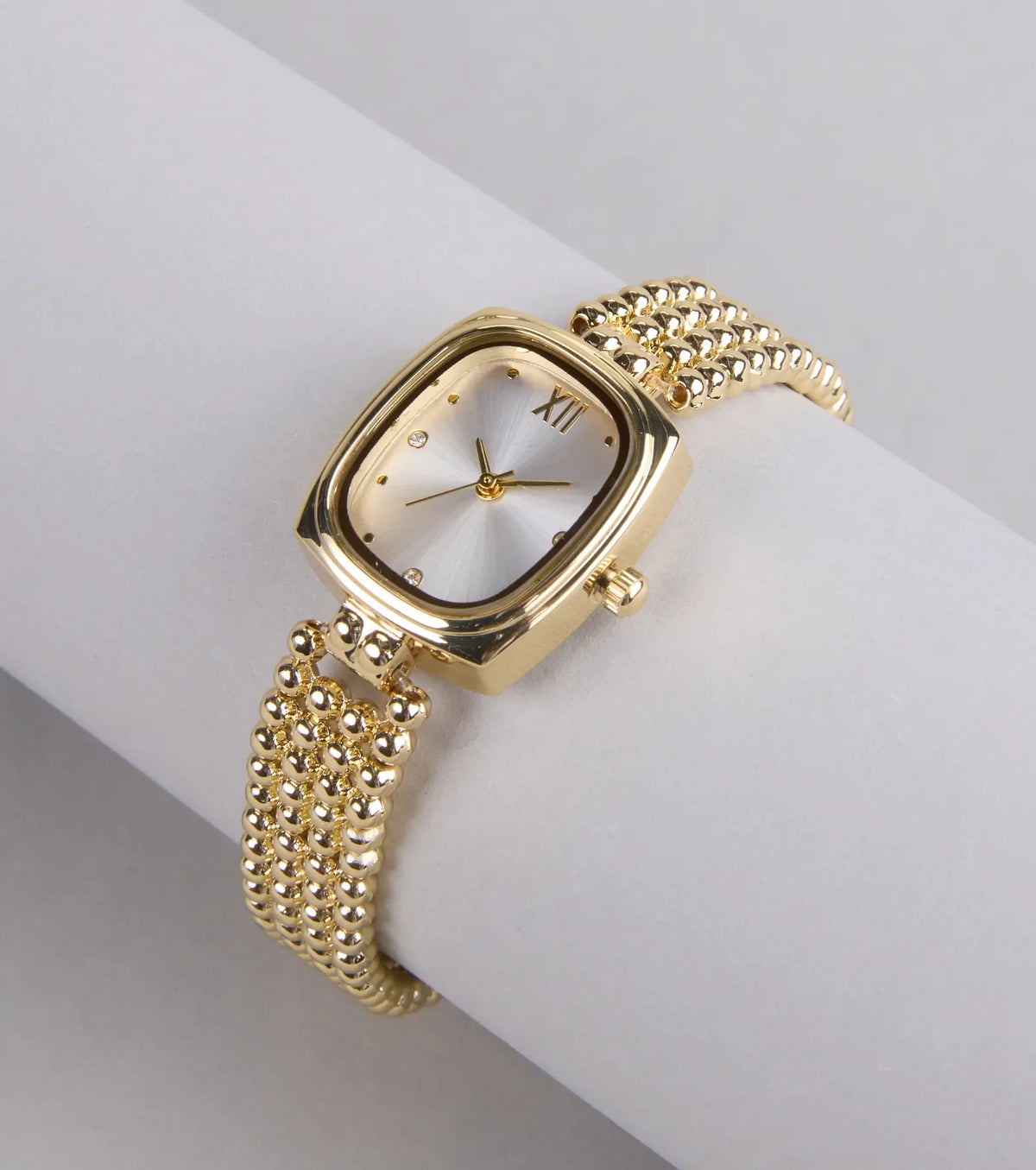 Fashionably Late Beaded Watch