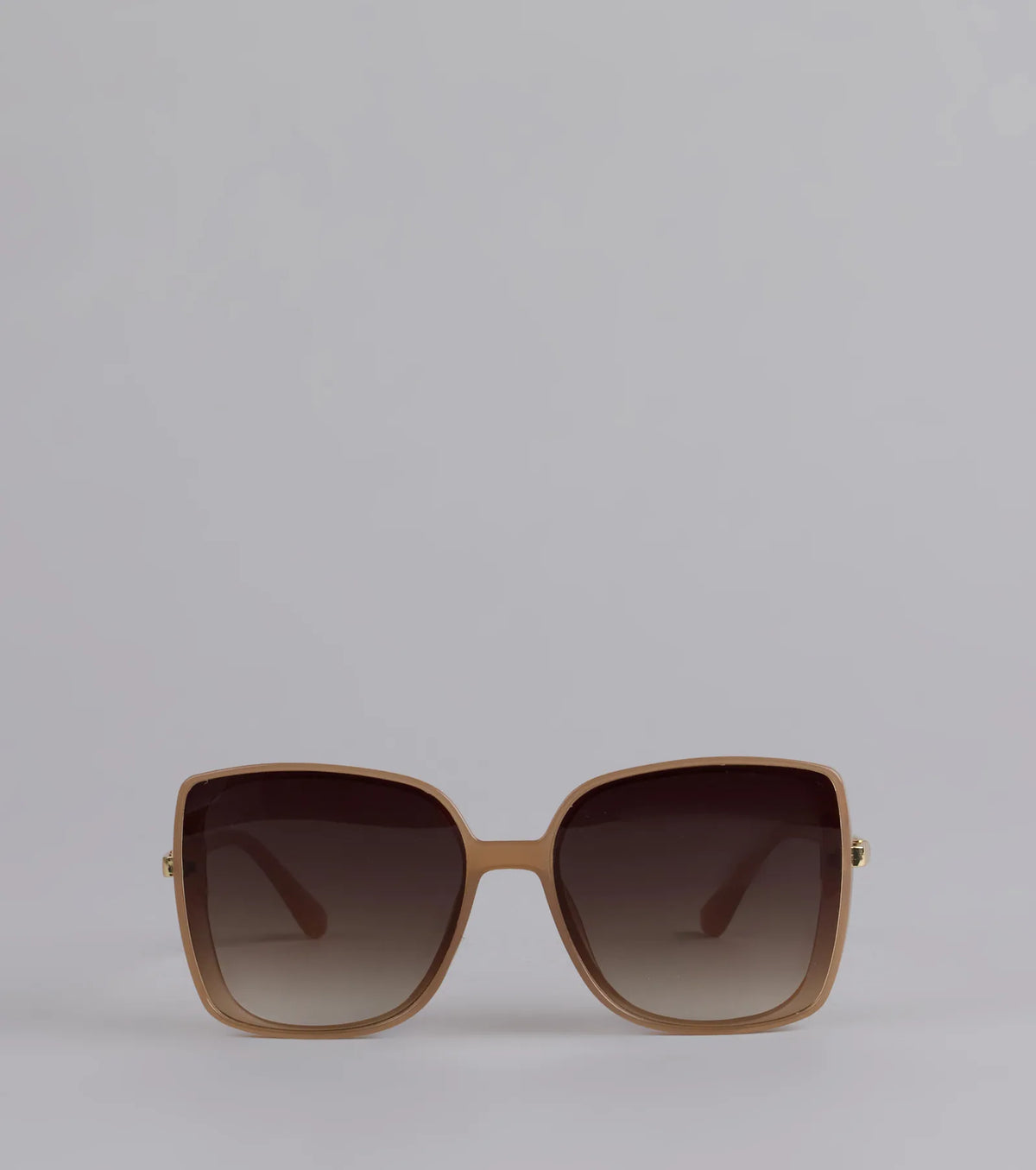 Serving Shade Square Oversized Sunglasses