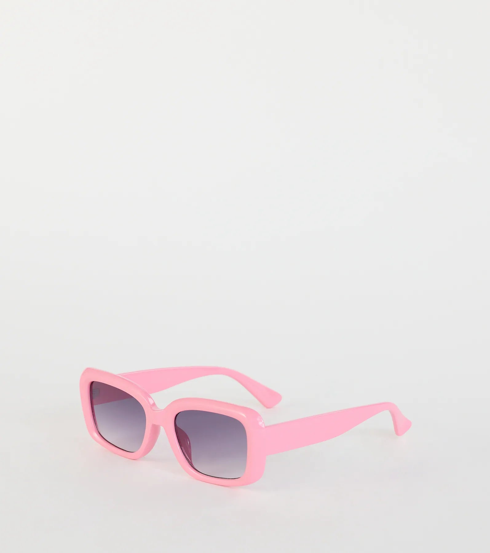 Picture This Retro Rectangle Sunglasses
