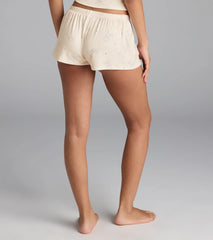 Bunny Tails High-Rise Pajama Shorts