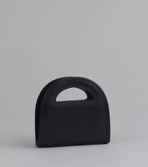 Stylish Secret Faux Leather Mini Bag