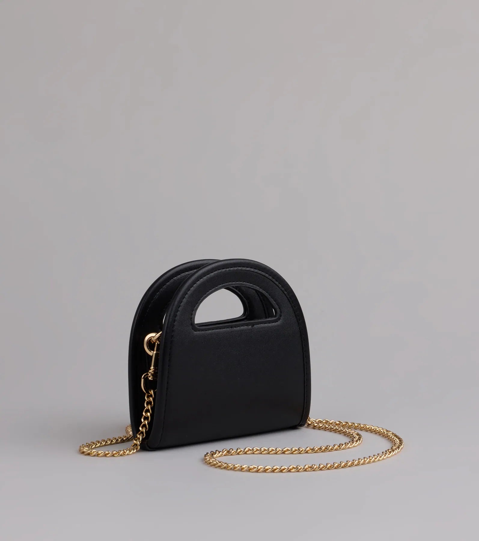 Stylish Secret Faux Leather Mini Bag