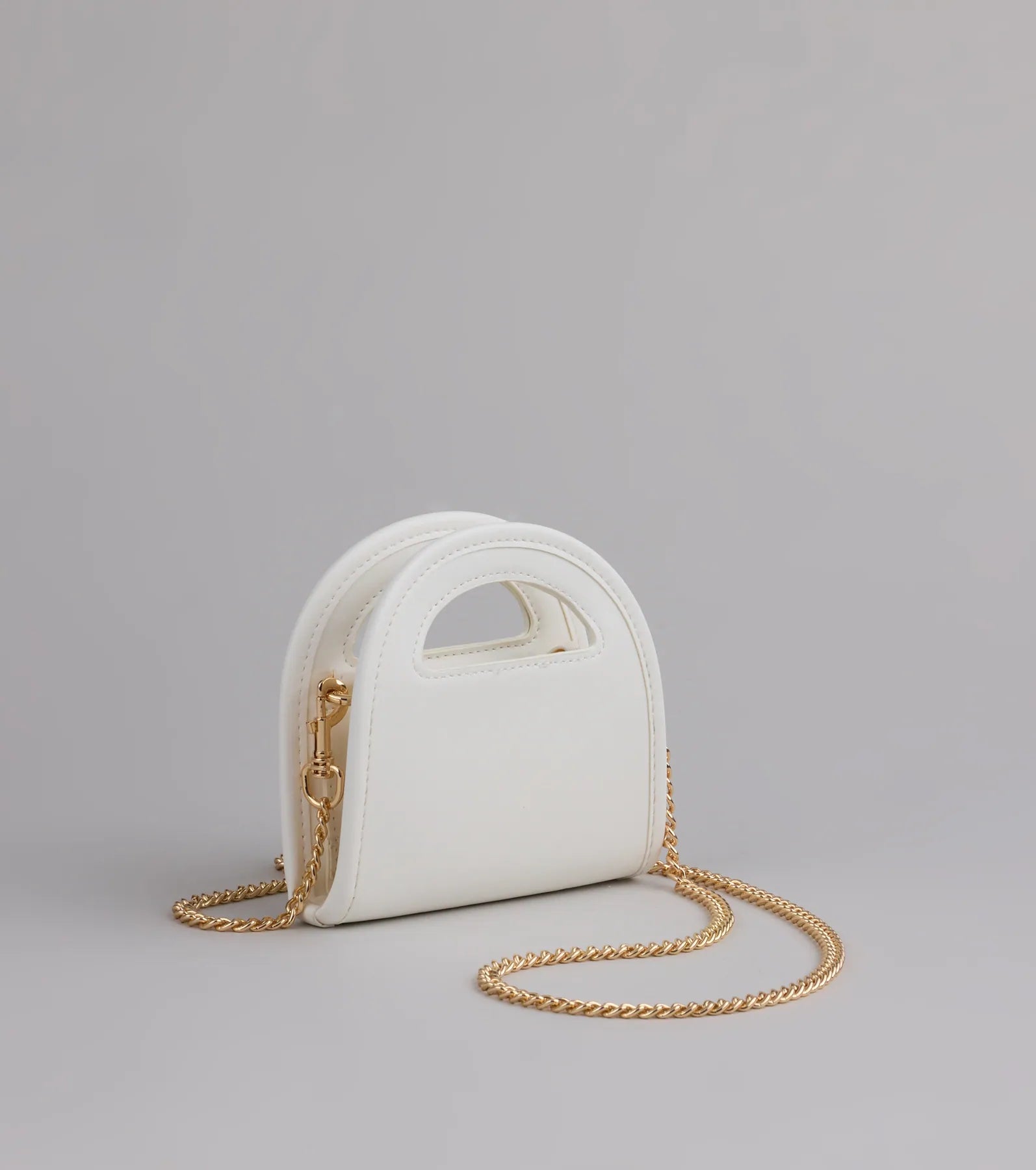 Stylish Secret Faux Leather Mini Bag