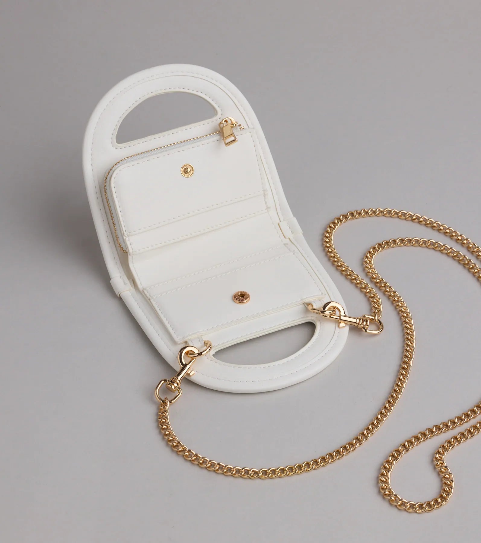 Stylish Secret Faux Leather Mini Bag