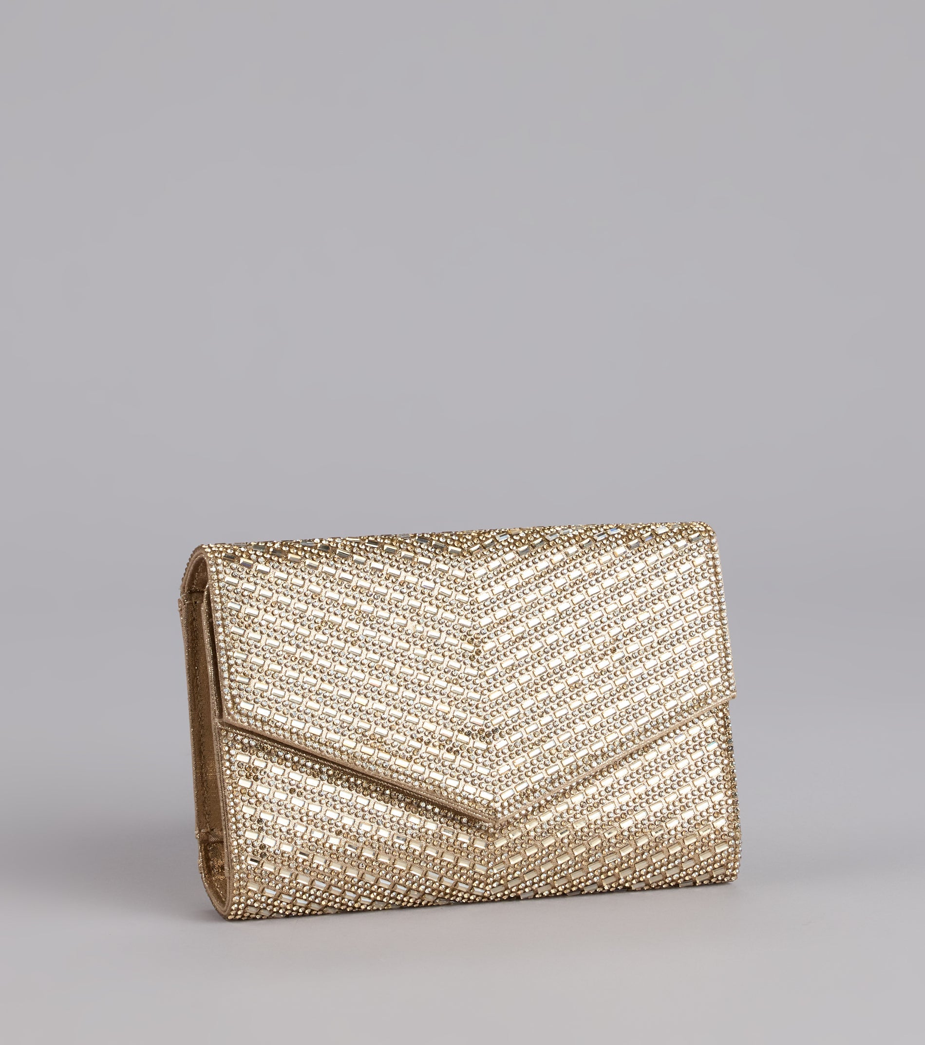 Let's Have A Toast Rhinestone Crossbody Wallet