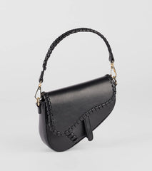 Let's Go Out Crossbody Saddle Bag