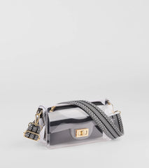 Clearly Trendy Crossbody Bag