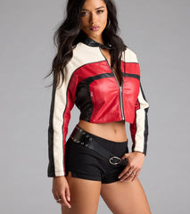 On A New Level Faux Leather Belt