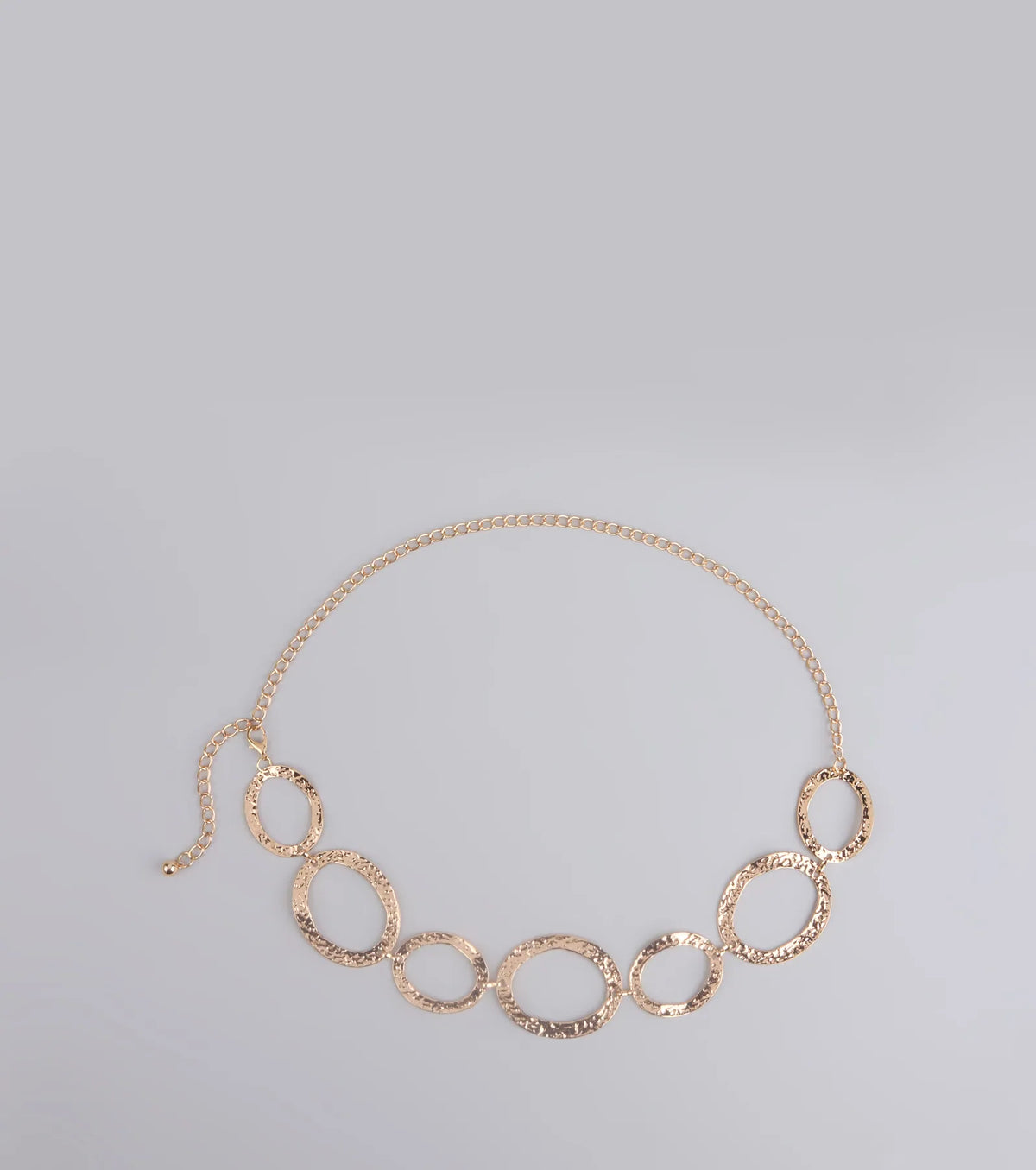 Trendy Element Oval Chain Belt