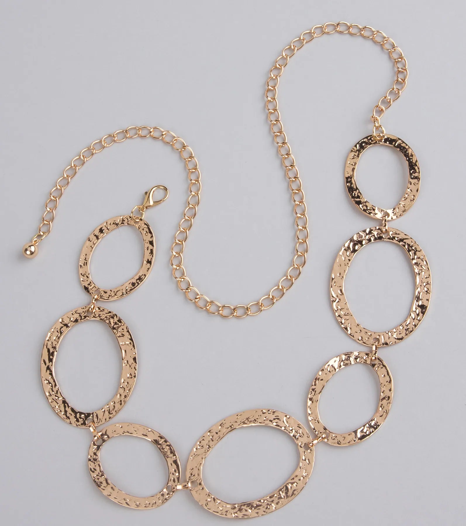 Trendy Element Oval Chain Belt
