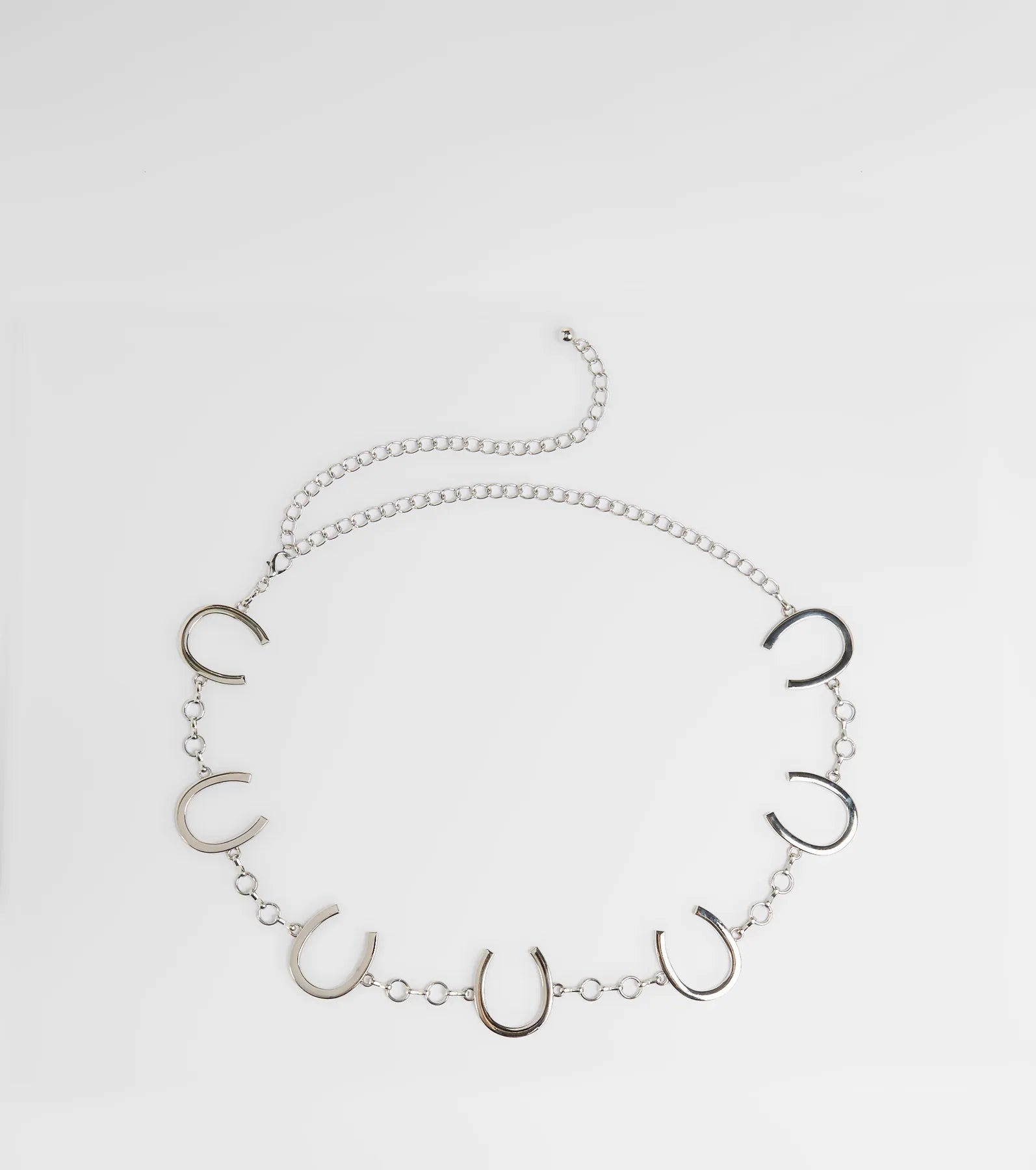 Back In The Saddle Horseshoe Chain Belt