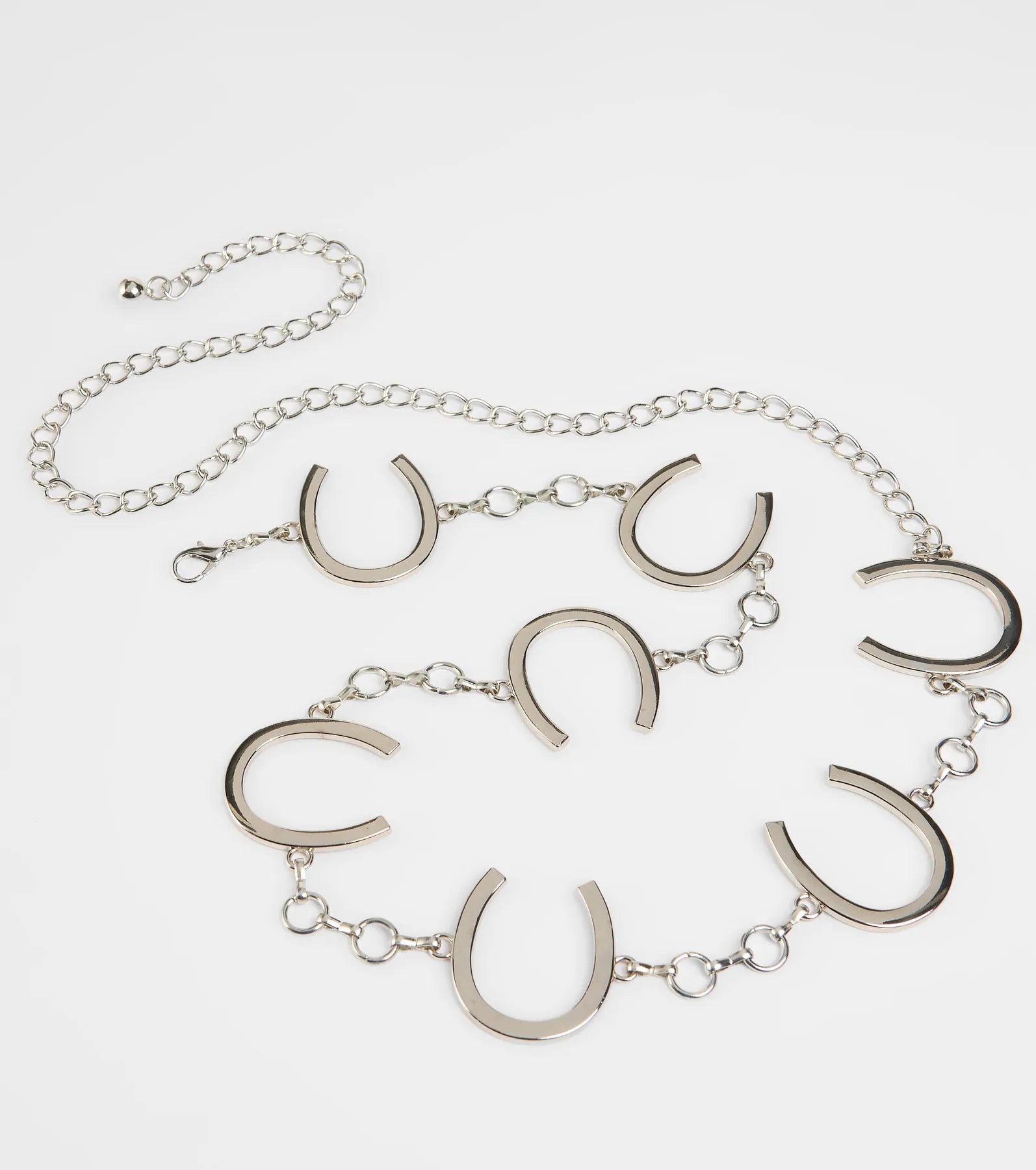 Back In The Saddle Horseshoe Chain Belt