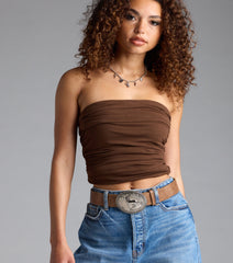Cowgirl Era Horse Buckle Faux Leather Belt