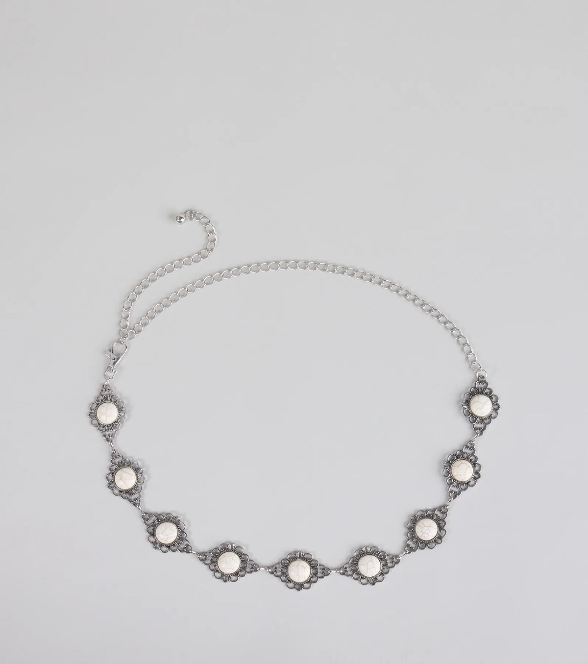 Changing The Game Stone Concho Chain Belt