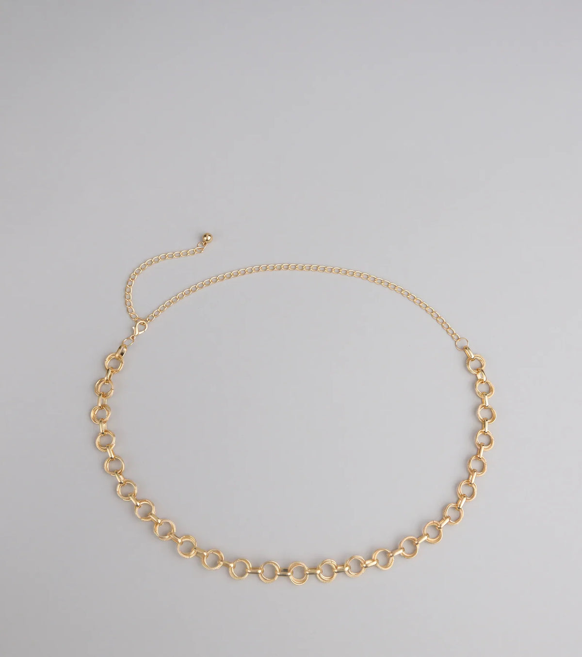 Linked Up Ring Chain Belt