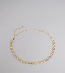 Linked Up Ring Chain Belt