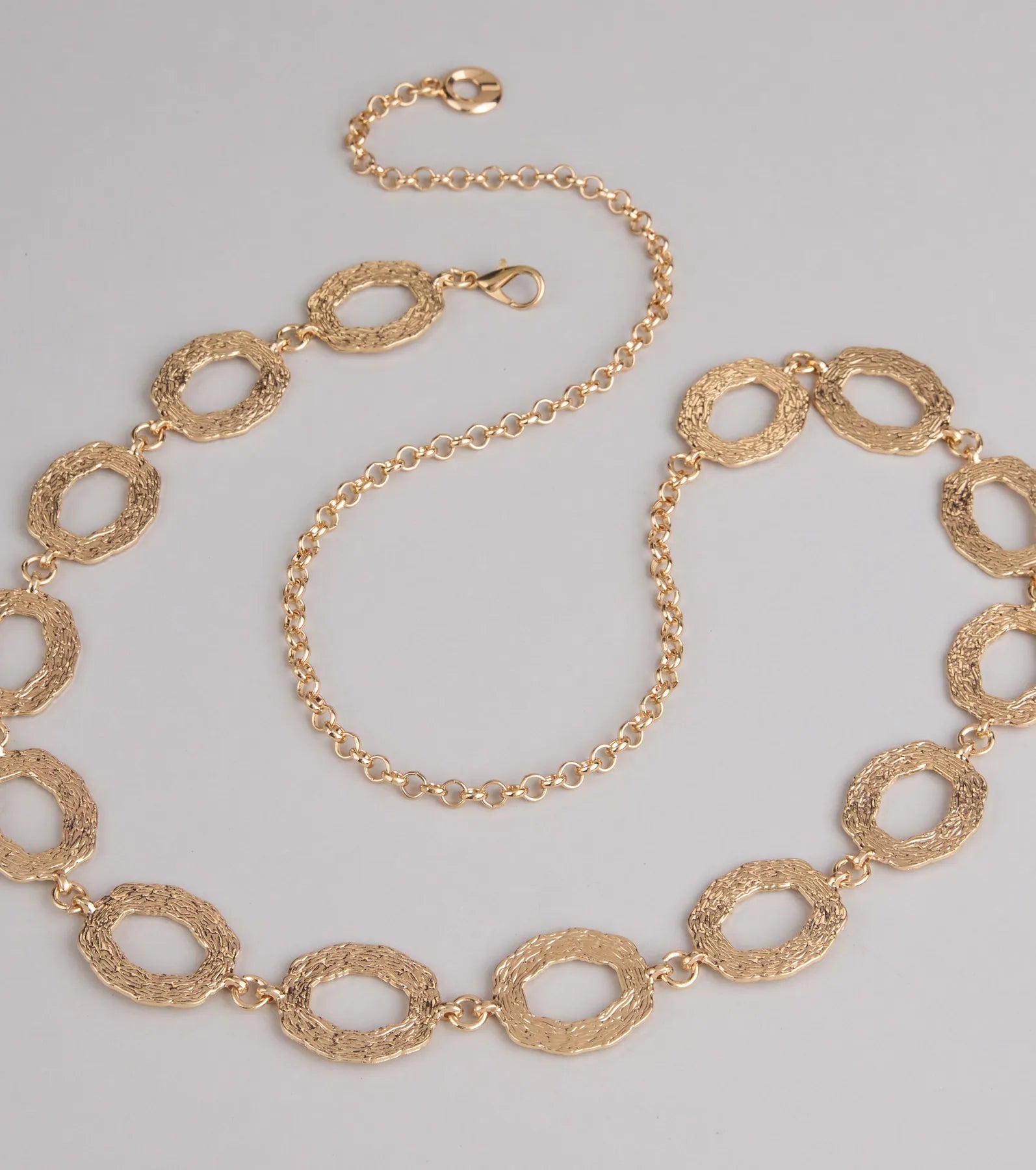 Southern Grace Oval Chain Belt