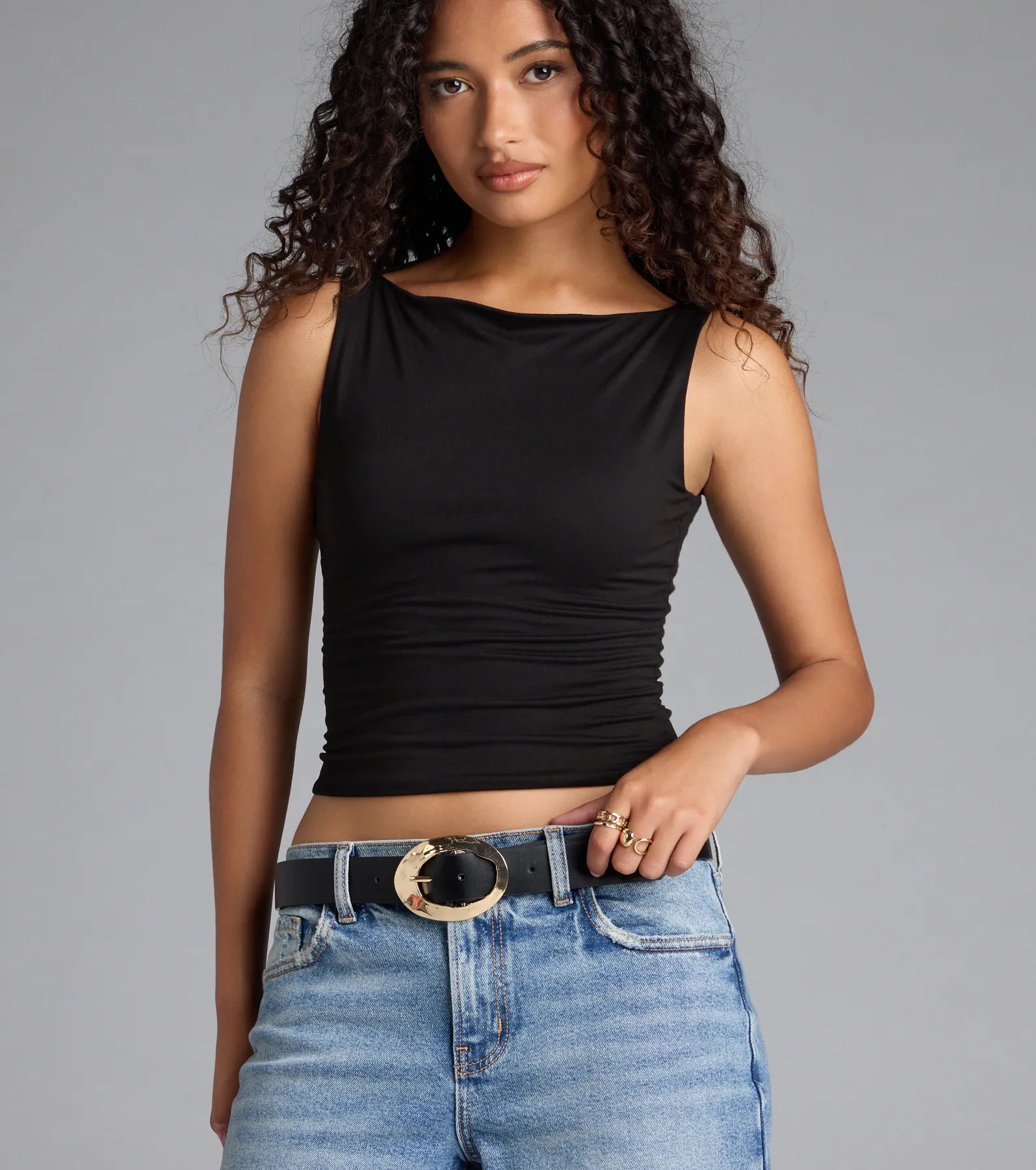 Your Everyday Oval Buckle Belt