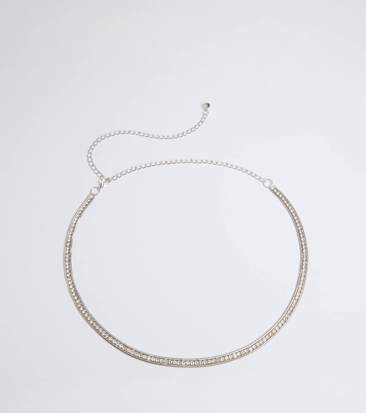 Main Attraction Rhinestone Chain Belt