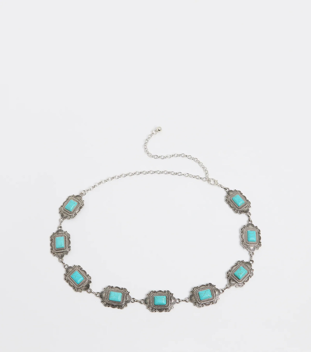 Western Winds Stone Concho Chain Belt