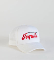 Hot Girls Drink Tequila Trucker Hat