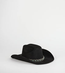 Western Babe Faux Suede Cowboy Hat