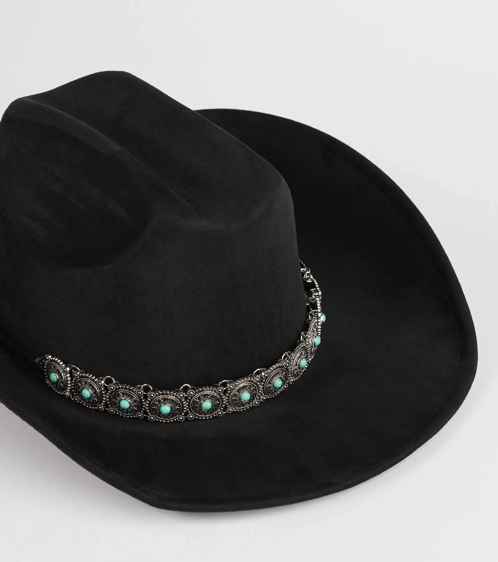 Western Babe Faux Suede Cowboy Hat