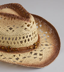 Country Cutie Beaded Cowboy Hat