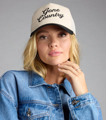 Gone Country Snap Back Trucker Hat