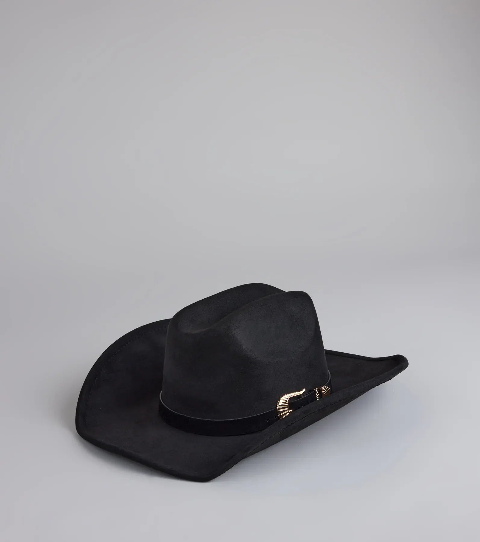 True Cutie Buckle Trim Cowboy Hat