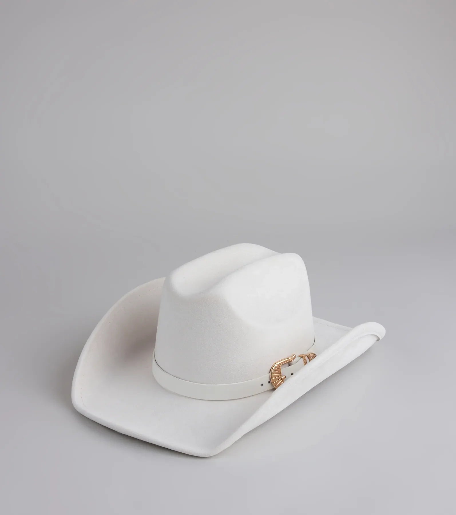 True Cutie Buckle Trim Cowboy Hat