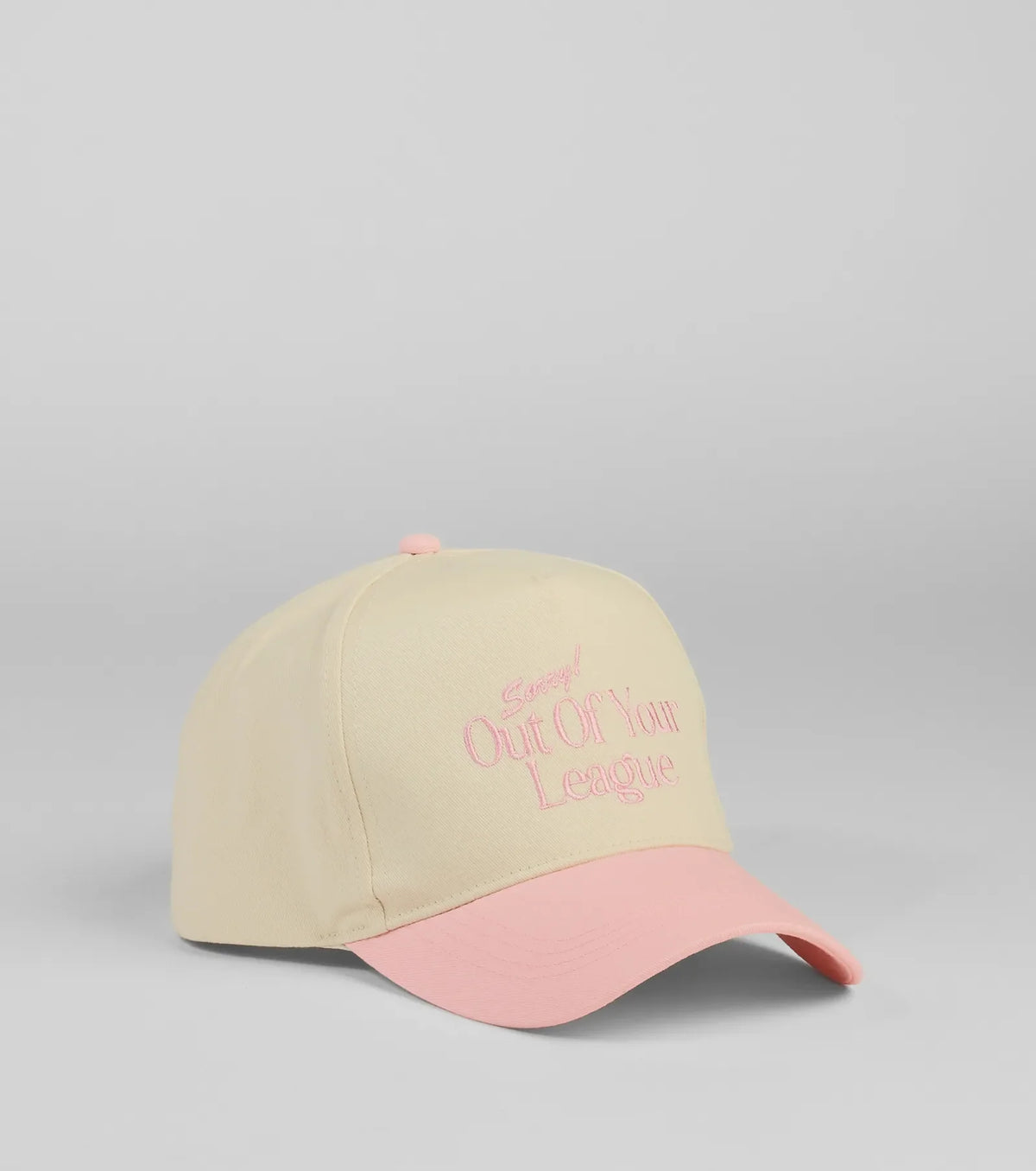 Sorry Out Of Your League Baseball Cap