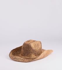 Southern Belle Straw Cowboy Hat