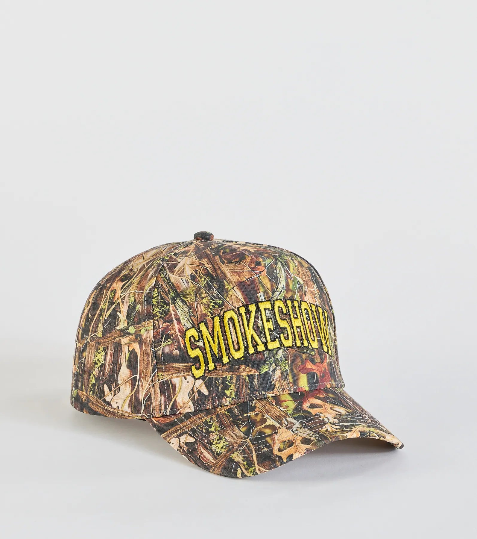 Smokeshow Camouflage Snap Back Hat