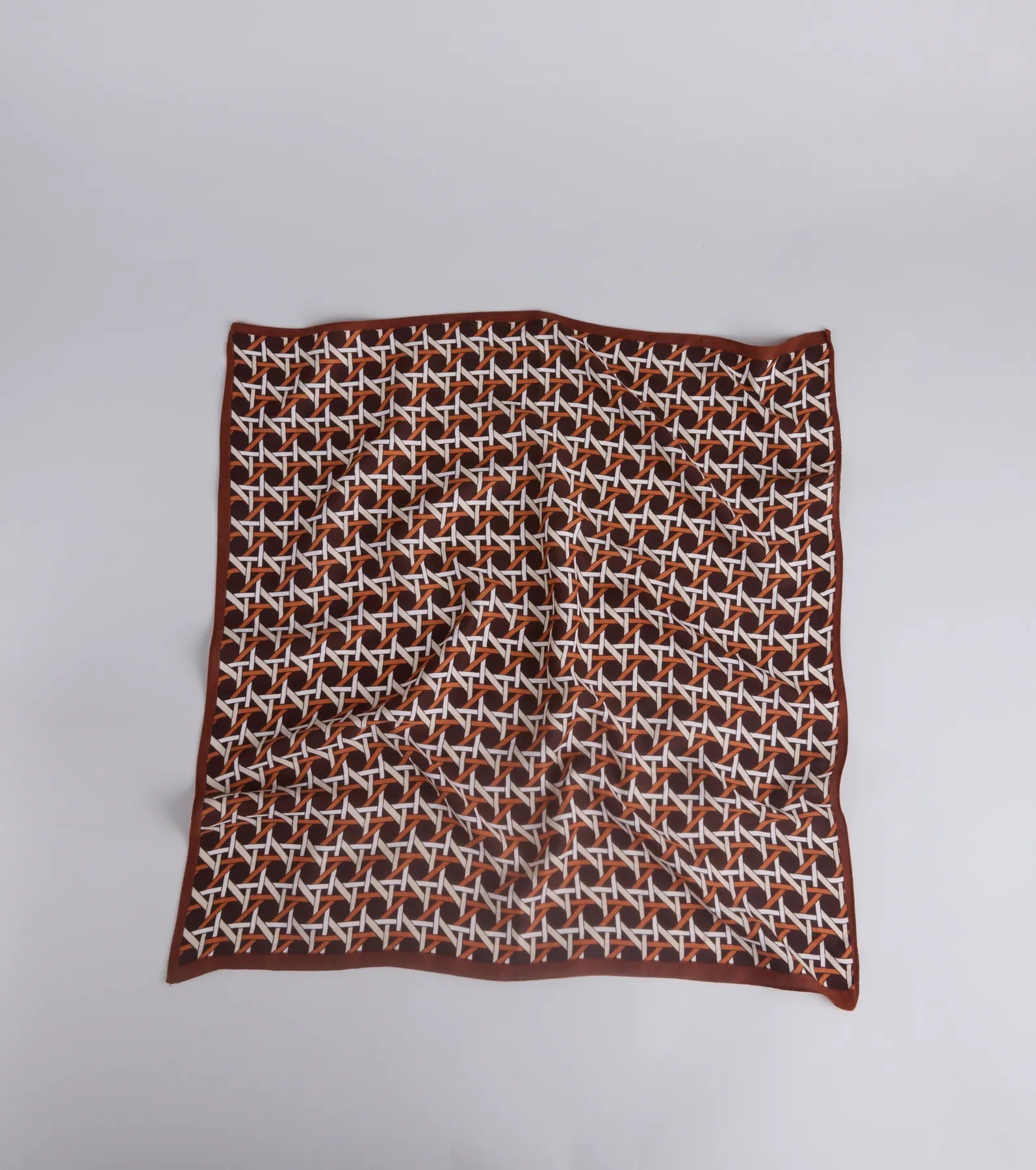 Cross The Line Printed Knit Scarf