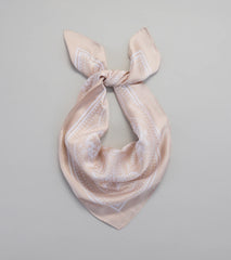 Country Chic Bandana Print Satin Scarf