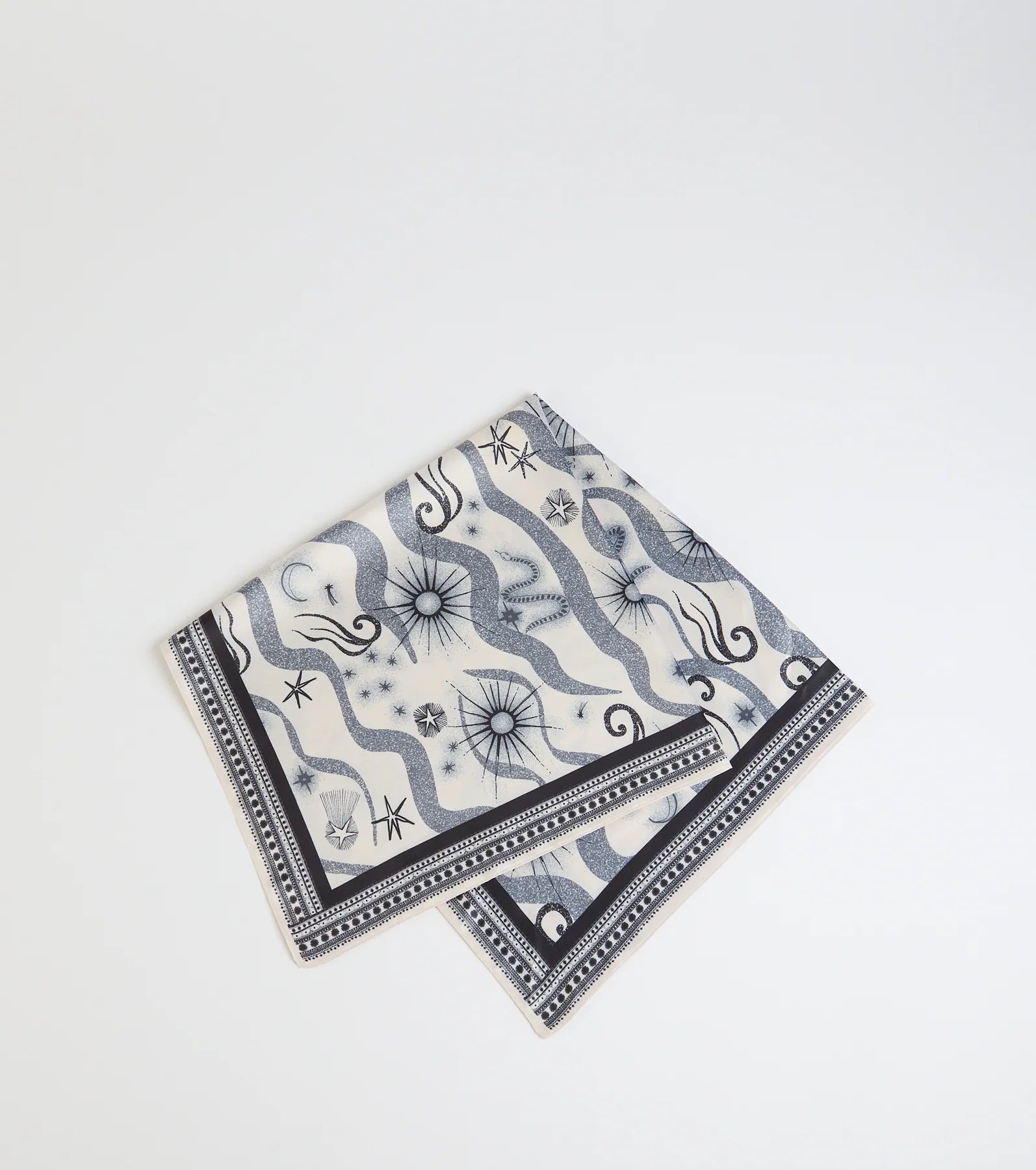 In The Stars Celestial Satin Scarf