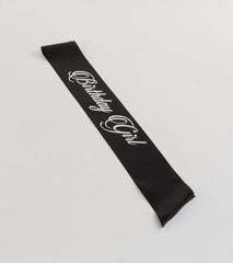 Birthday Girl Satin Sash