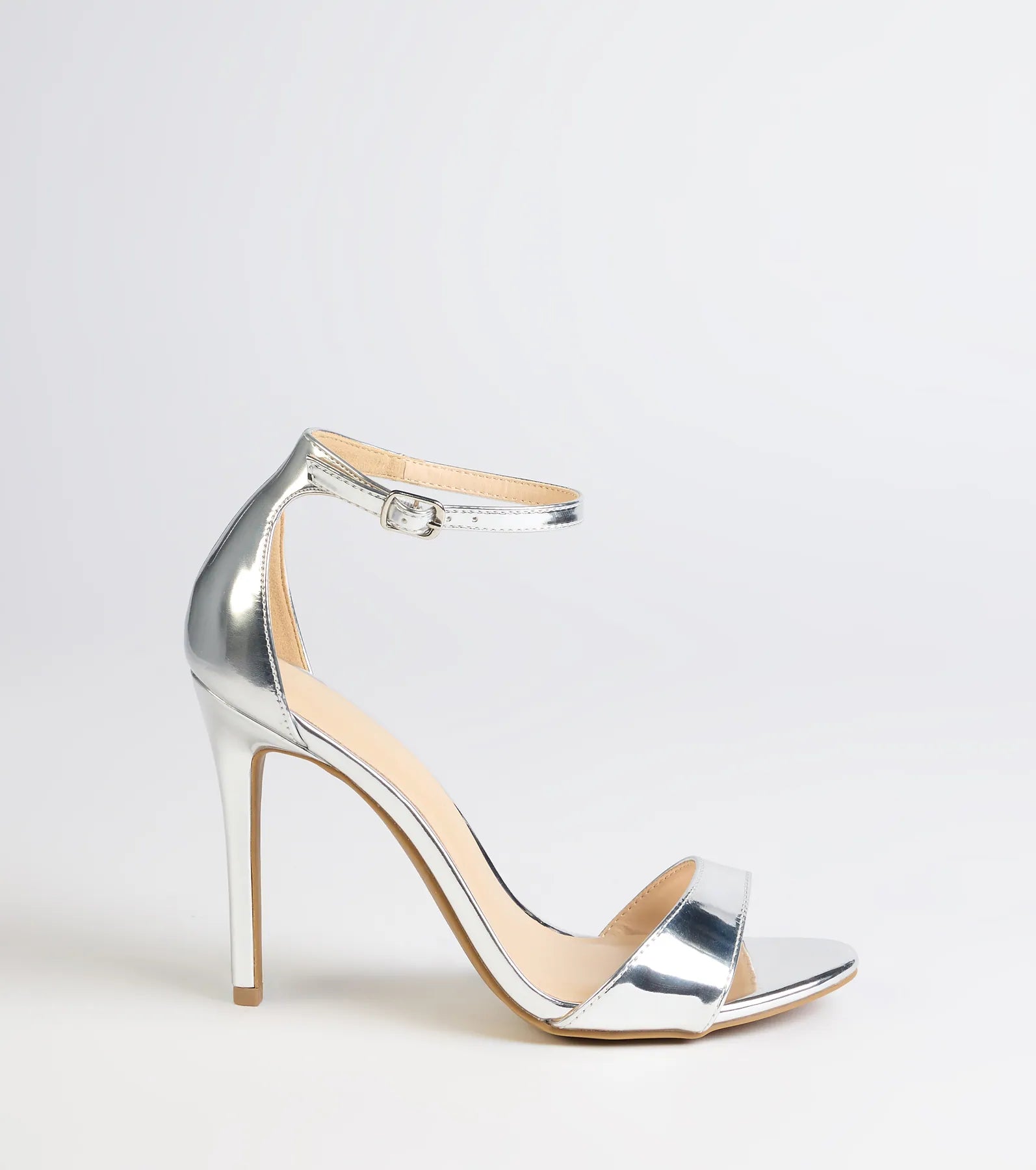 Glam Steps Metallic Stiletto Heels