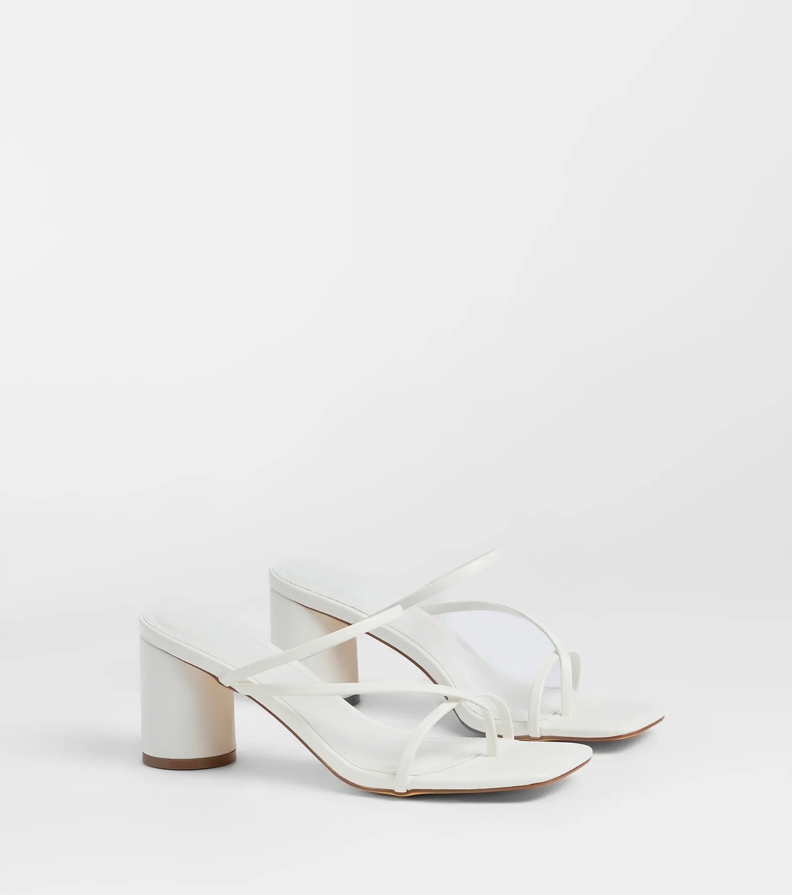 So Much Personality Strappy Block Heels