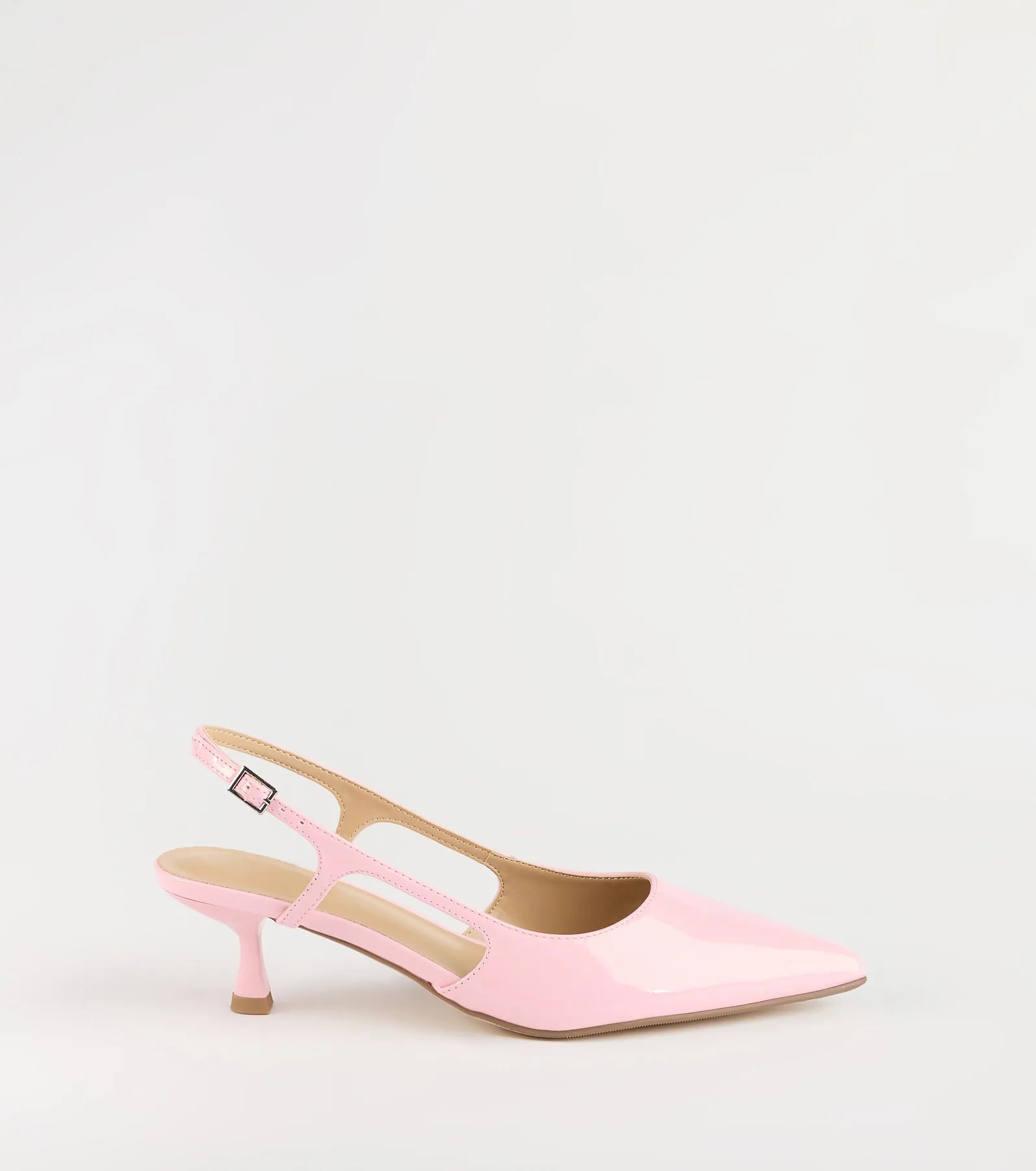 Keep It Chic Kitten Heel Pumps