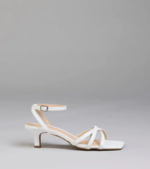 Everyday Slay Strappy Kitten Heels