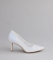 Romance Always Lace Stiletto Pumps