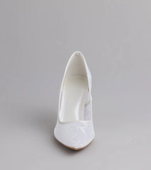 Romance Always Lace Stiletto Pumps