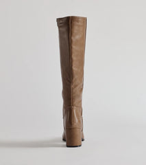 Uptown Girl Block Heel Boots