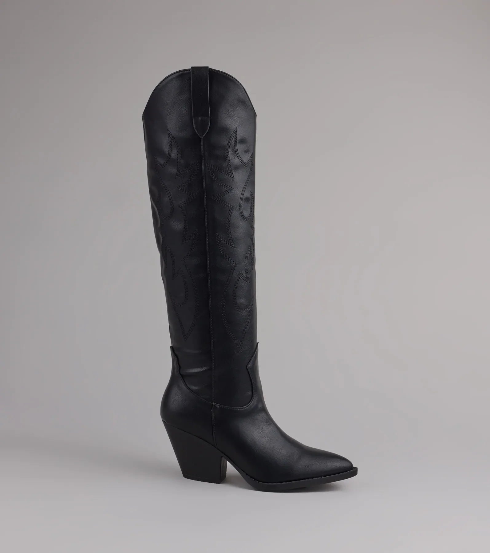 Lone Star Girl Knee High Cowboy Boots